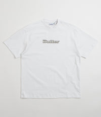 Butter Goods Alloy Logo T-Shirt in White