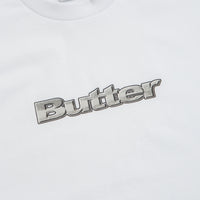 Butter Goods Alloy Logo T-Shirt in White thumbnail