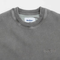 Butter Goods Alpine Crewneck Sweatshirt in Black thumbnail