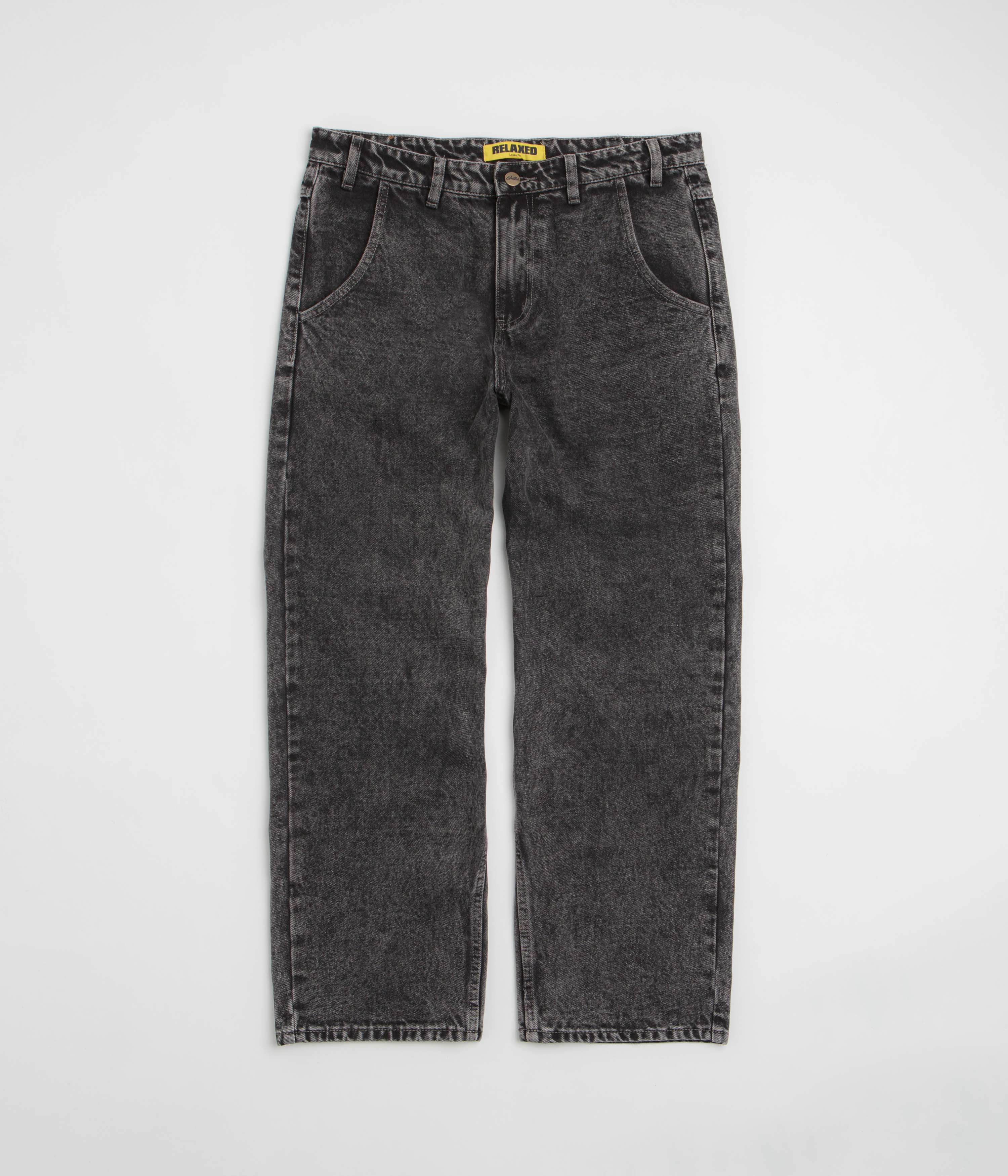 Butter Goods Alpine Jeans in Distressed Black