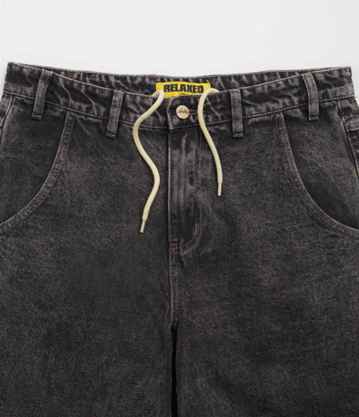 Butter Goods Alpine Jeans in Distressed Black