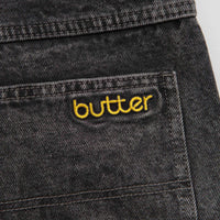 Butter Goods Alpine Jeans in Distressed Black thumbnail