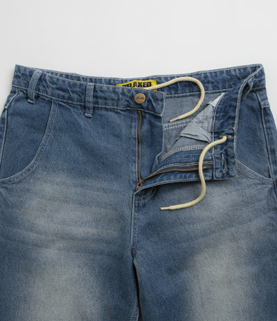 Butter Goods Alpine Jeans - Distressed Faded Blue