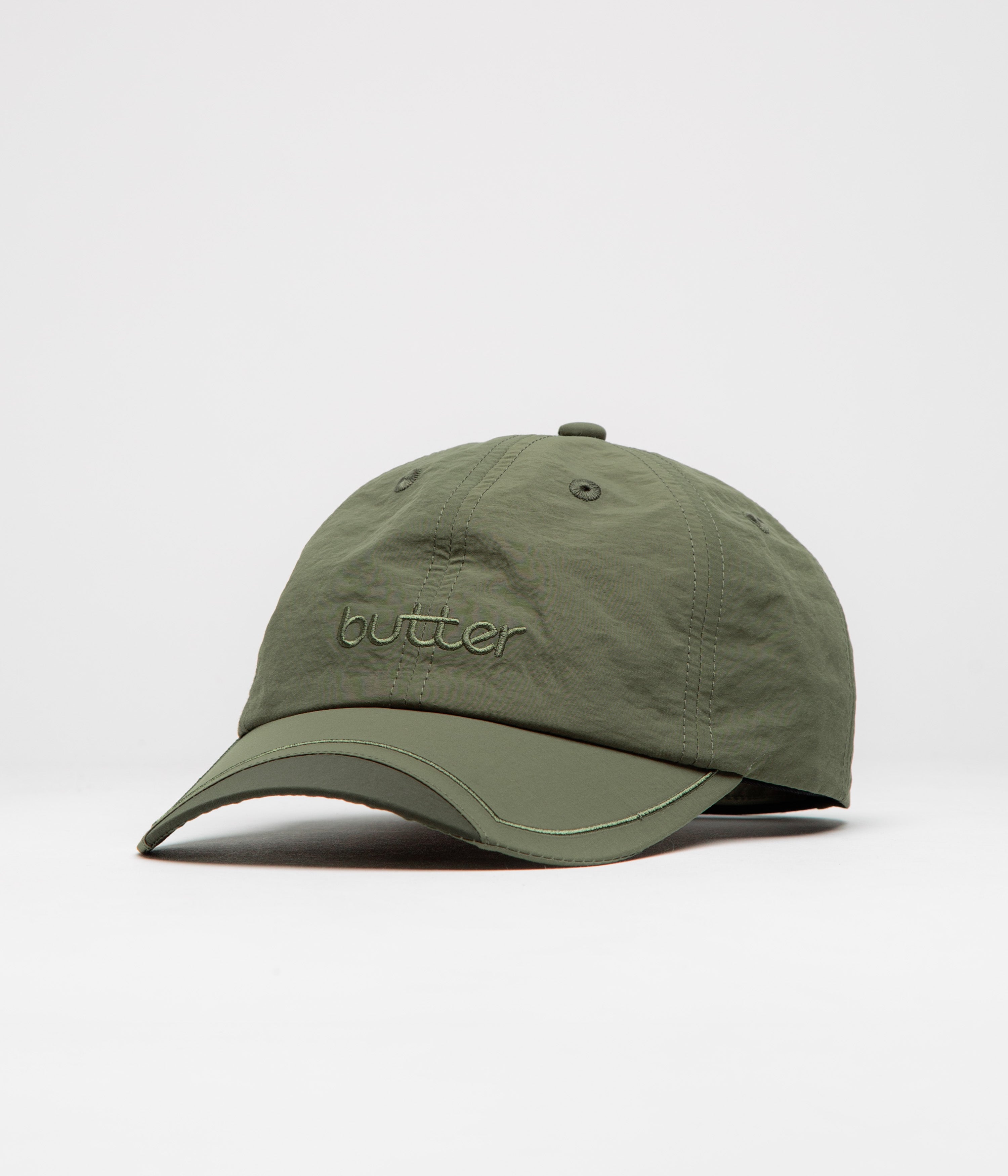 Butter Goods Alpine Tech Cap in Army