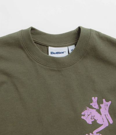 Butter Goods Amphibian T-Shirt in Army