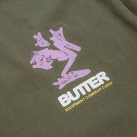 Butter Goods Amphibian T-Shirt in Army thumbnail