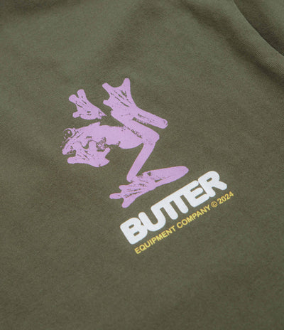 Butter Goods Amphibian T-Shirt in Army