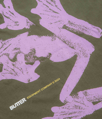 Butter Goods Amphibian T-Shirt in Army