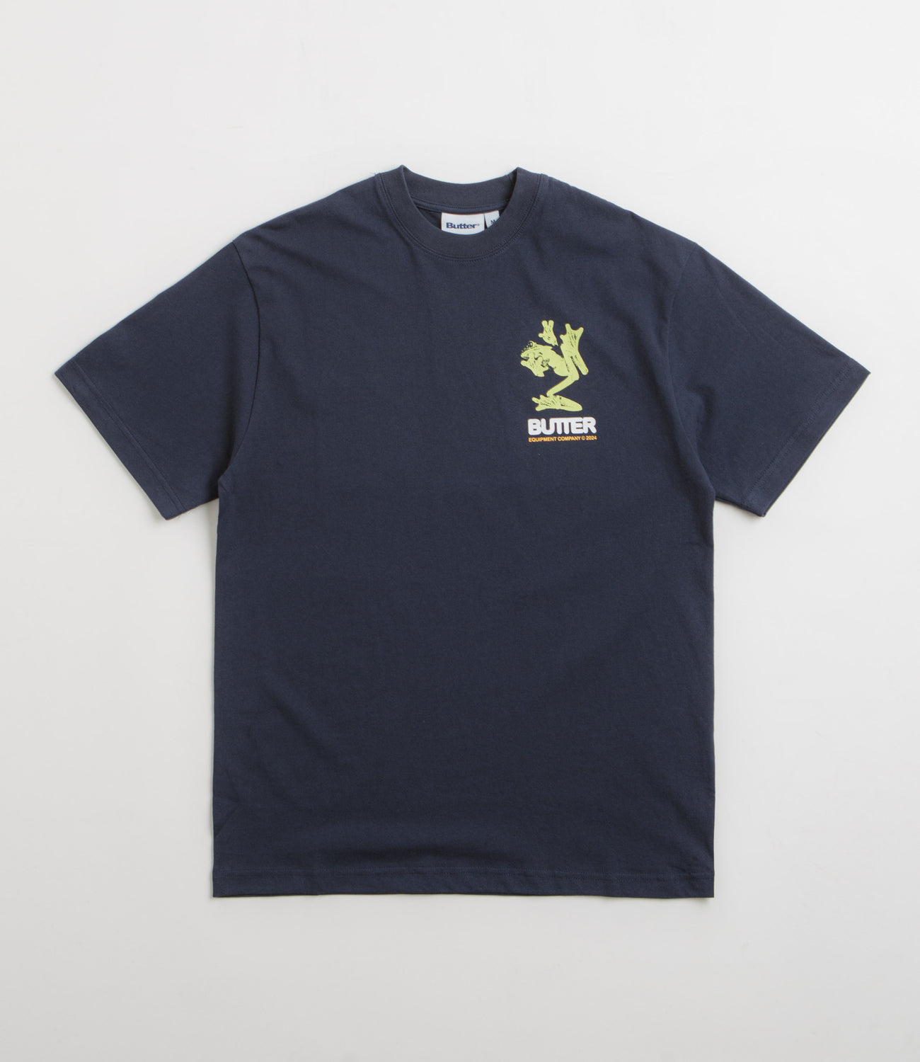 Butter Goods Amphibian T-Shirt - Navy | Flatspot