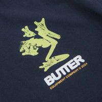Butter Goods Amphibian T-Shirt in Navy thumbnail