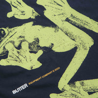 Butter Goods Amphibian T-Shirt in Navy thumbnail