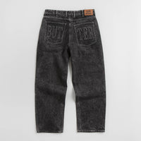 Butter Goods Applique Jeans in Acid Black thumbnail