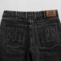 Butter Goods Applique Jeans in Acid Black thumbnail