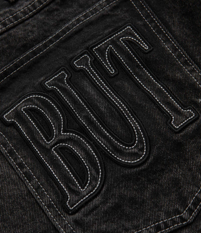 Butter Goods Applique Jeans in Acid Black