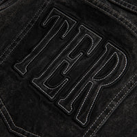Butter Goods Applique Jeans in Acid Black thumbnail