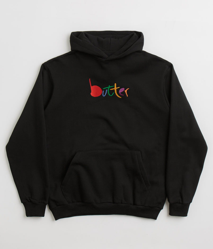 Butter Goods Art Hoodie in Black