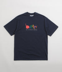Butter Goods Art T-Shirt in Navy