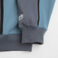 Butter Goods Aspect Crewneck Sweatshirt in Slate and Denim thumbnail