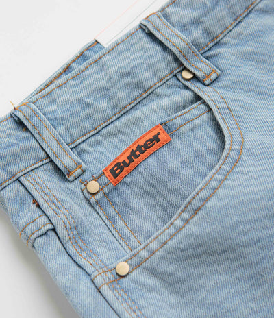 Butter Goods Baggy Denim Jeans in Light Blue