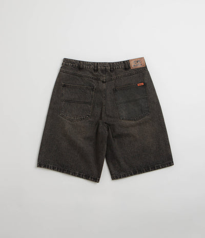 Butter Goods Baggy Denim Shorts in Faded Black