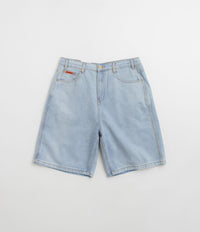 Butter Goods Baggy Denim Shorts in Light Blue