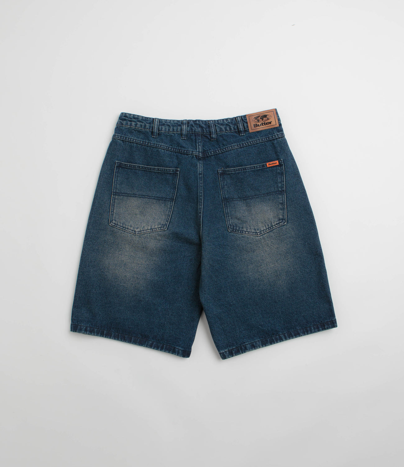Butter Goods Baggy Denim Shorts - Vintage Indigo Wash | flatspot