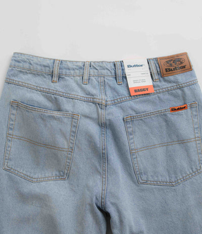 Butter Goods Baggy Jeans in Light Blue