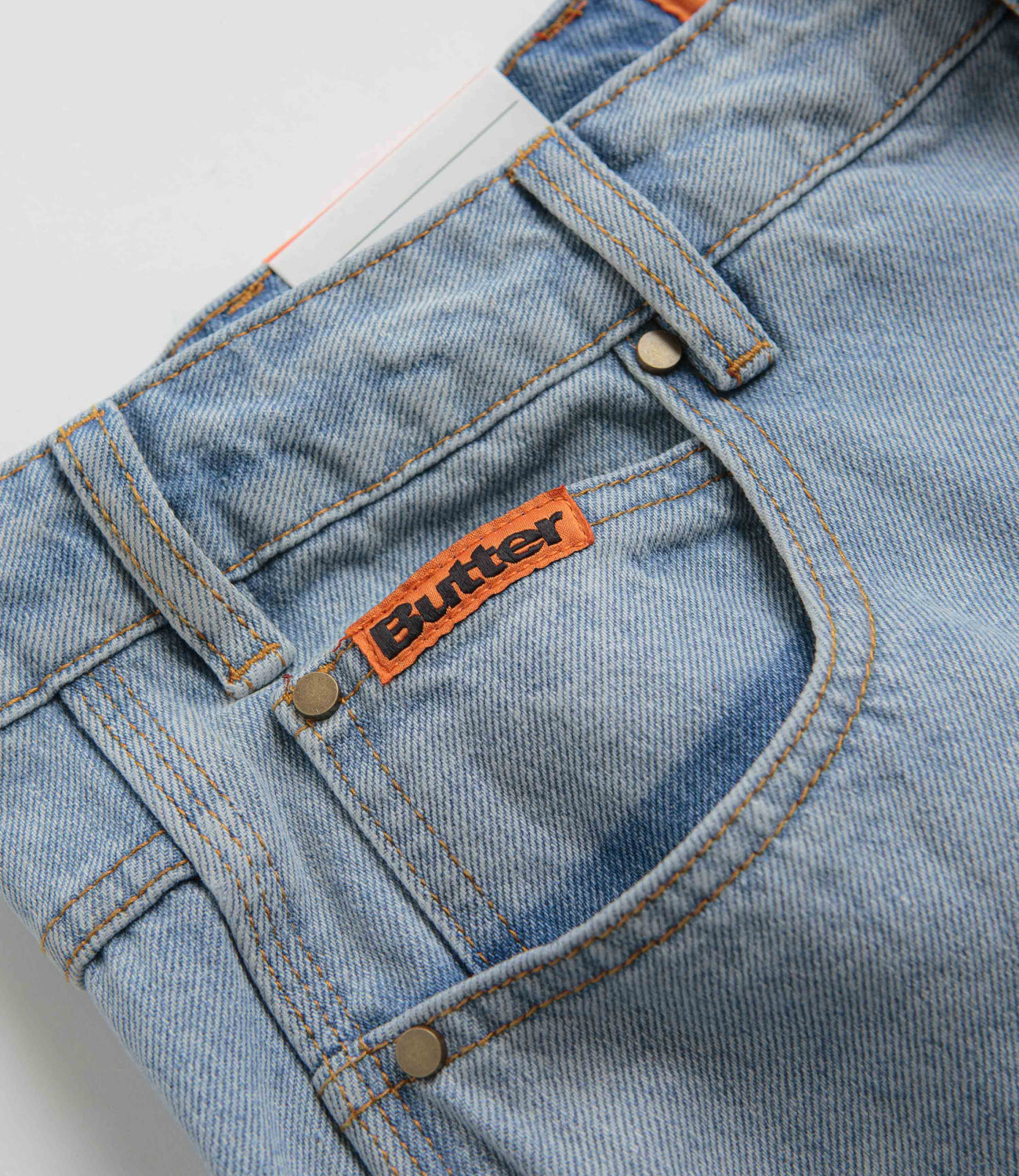Butter Goods Baggy Jeans - Light Blue | Flatspot