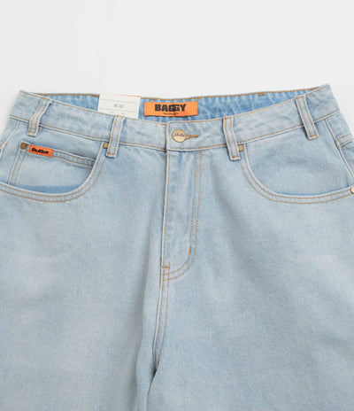 Butter Goods Baggy Jeans in Light Blue and Blue