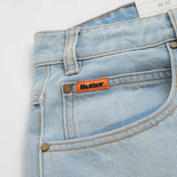 Butter Goods Baggy Jeans in Light Blue and Blue thumbnail
