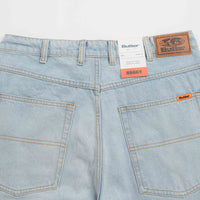 Butter Goods Baggy Jeans in Light Blue and Blue thumbnail