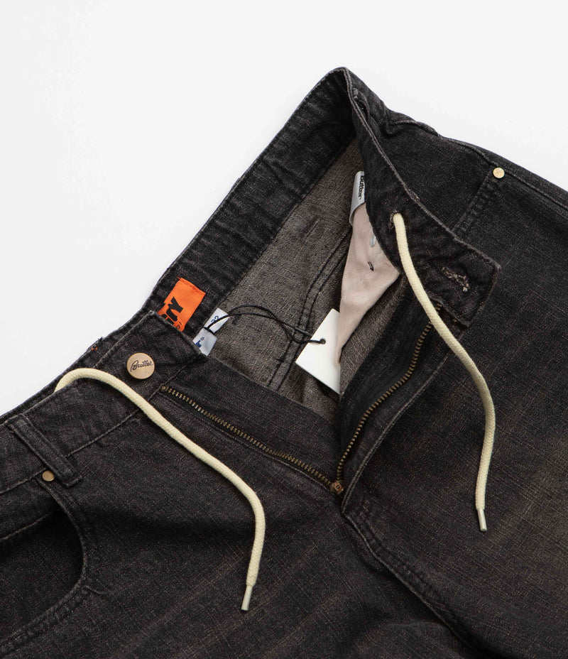 Butter Goods Baggy Jeans - Slub Black, view 17