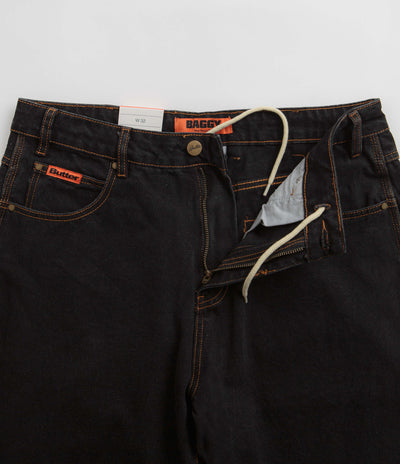 Butter Goods Baggy Jeans in Washed Black