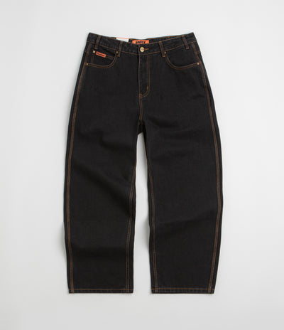 Butter Goods Baggy Jeans in Washed Black and Black