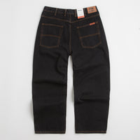 Butter Goods Baggy Jeans in Washed Black and Black thumbnail