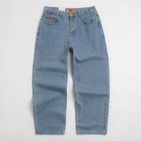Butter Goods Baggy Jeans in Washed Indigo and Indigo thumbnail