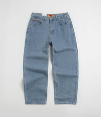 Butter Goods Baggy Jeans in Washed Indigo and Indigo