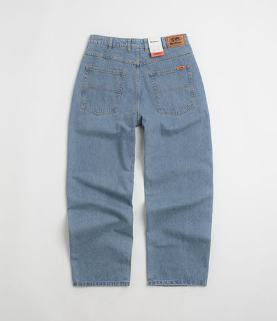 Butter Goods Baggy Jeans in Washed Indigo and Indigo