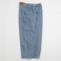 Butter Goods Baggy Jeans in Washed Indigo and Indigo thumbnail