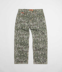 Butter Goods Bark Camo Jeans in Army