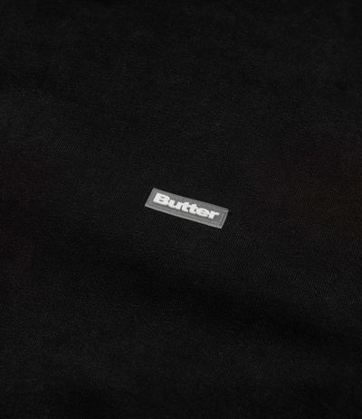 Butter Goods Basic Hoodie - Washed Black / Black
