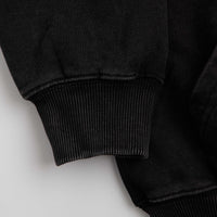 Butter Goods Basic Hoodie - Washed Black / Black thumbnail