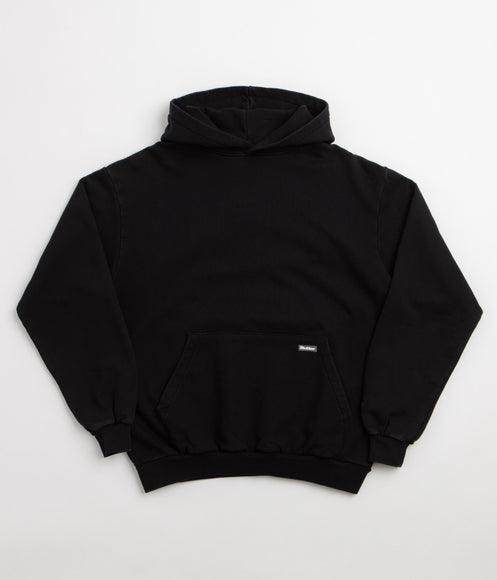 Butter Goods Basic Hoodie - Washed Black / White