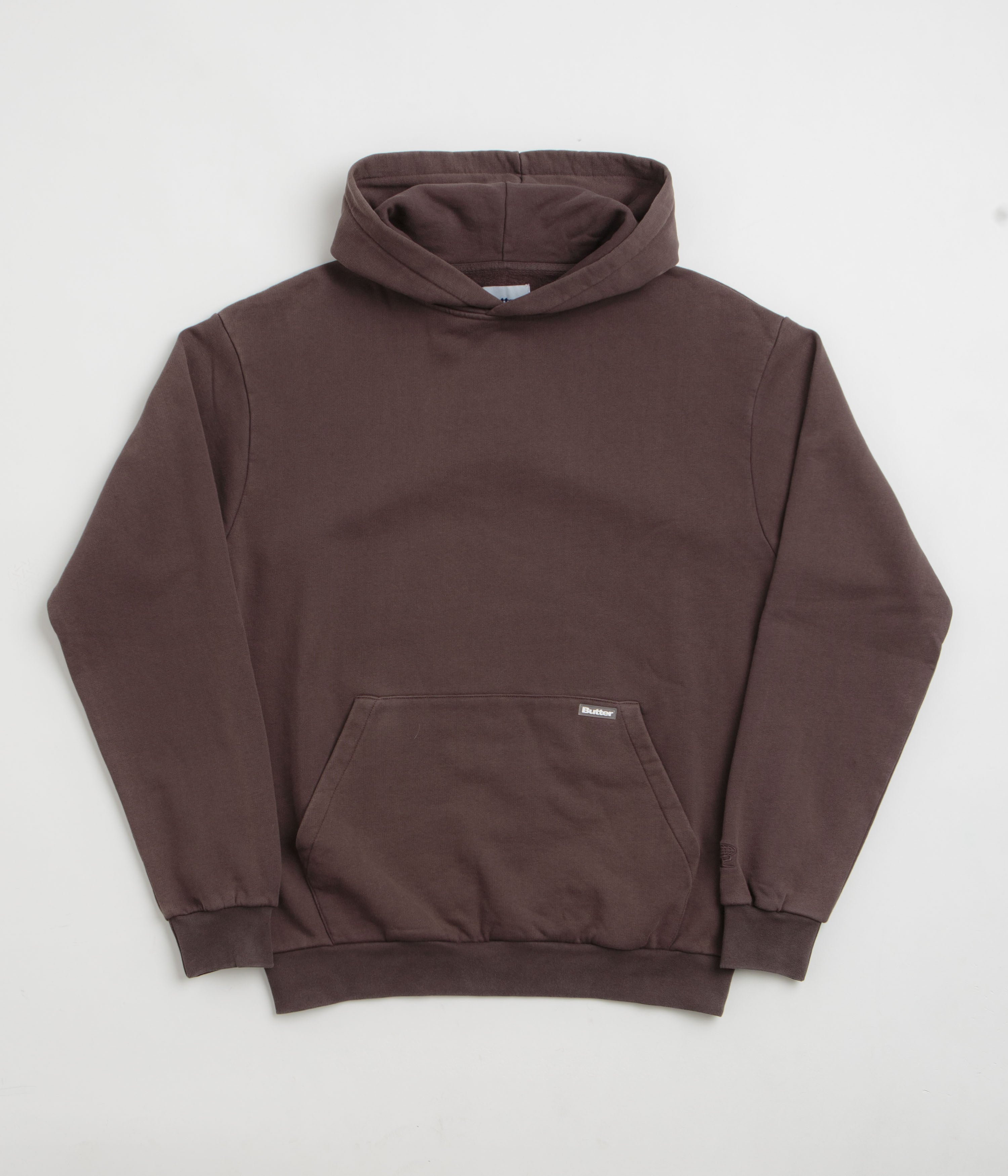 Butter Goods Basic Hoodie in Washed Chestnut