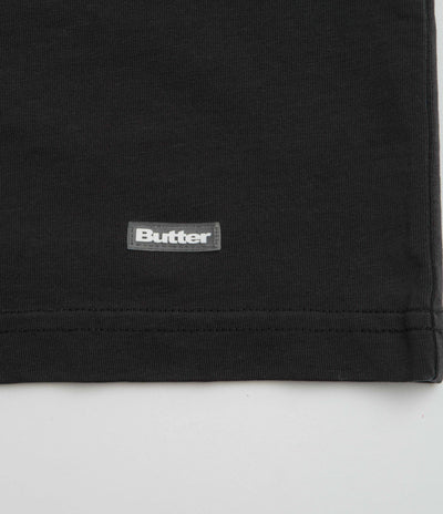 Butter Goods Basic T-Shirt - Washed Black / Black