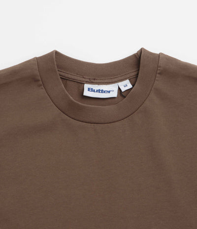 Butter Goods Basic T-Shirt - Washed Brown