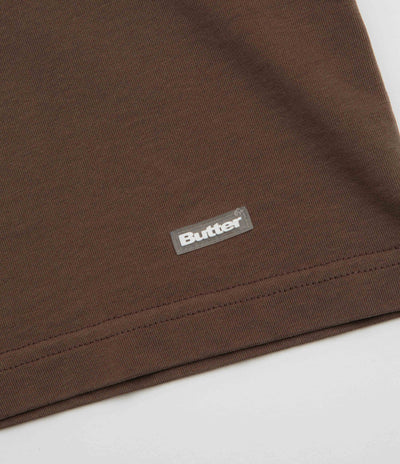 Butter Goods Basic T-Shirt - Washed Brown