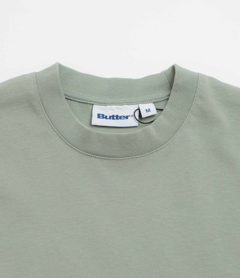Butter Goods Basic T-Shirt - Washed Dull Mint, view 7