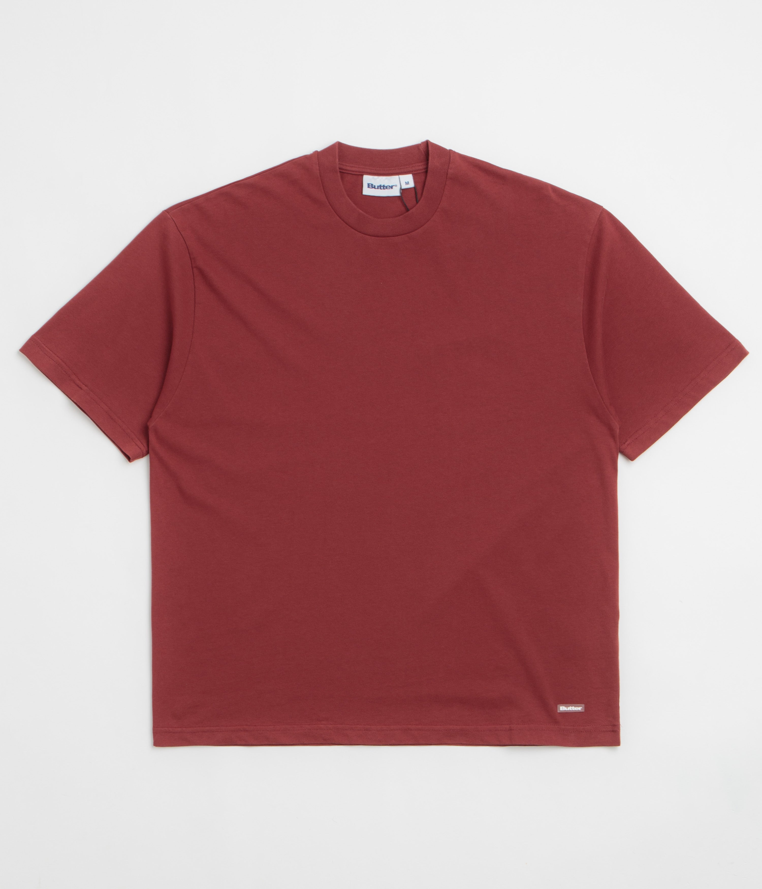 Butter Goods Basic T-Shirt in Washed Russet