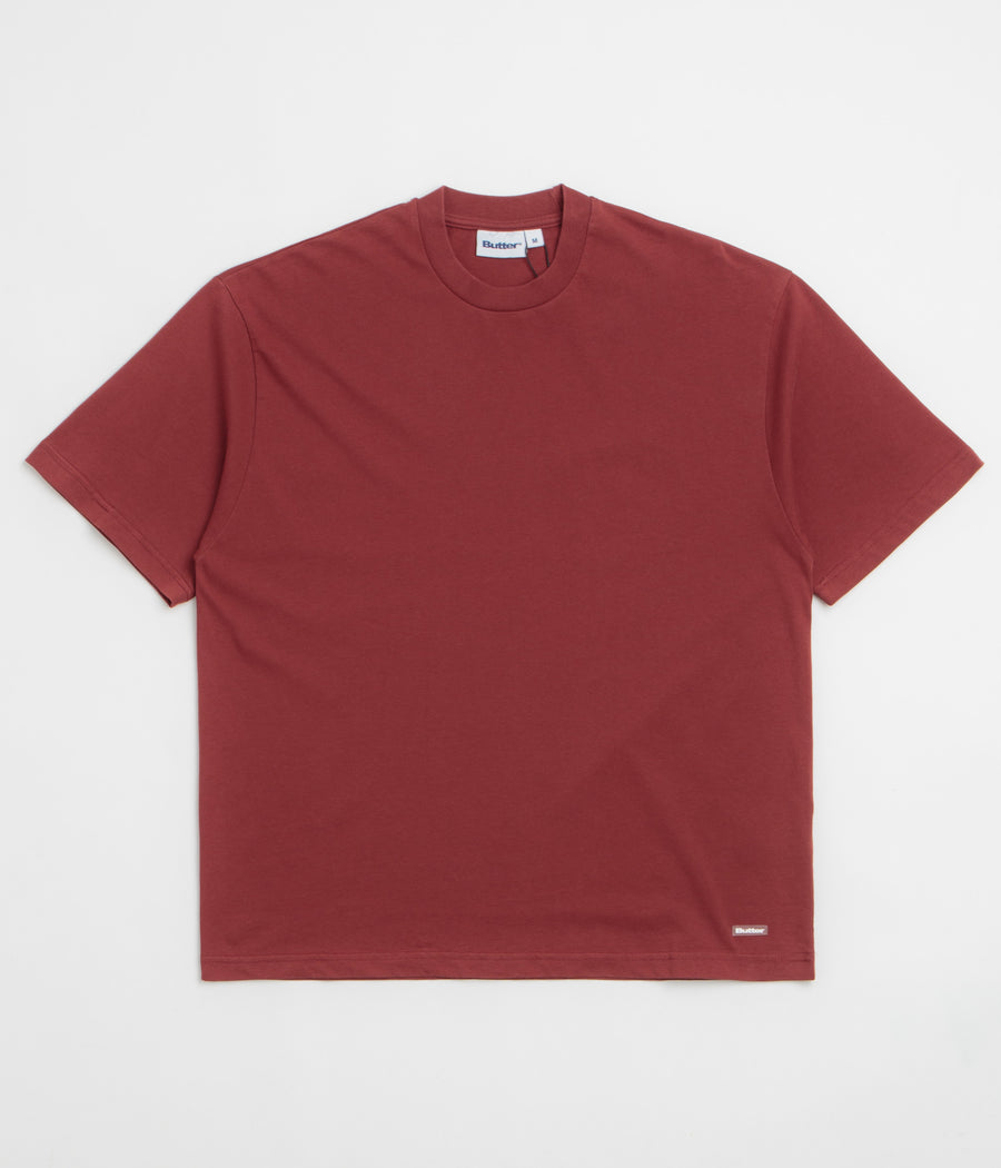 Butter Goods Basic T-Shirt - Washed Russet